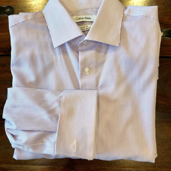 NWOT Calvin Klein French Cuff Shirt - Picture 5 of 5